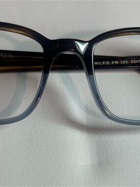 Warby Parker Wilkie XW Tortoise to Blue Gradient Square Men's Eyeglass Frames
